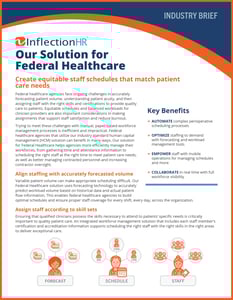 Inflection - Federal Healthcare Industry Brief - Cover