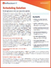 Scheduling Solution Datasheet Cover Image
