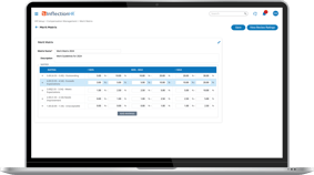 Cloud-Based Compensation Management Device Screenshot