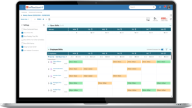 Scheduling Solution Device Screenshot
