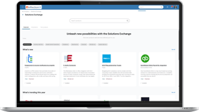 Solutions Exchange Device Screenshot (2026 UI)