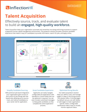 Talent Acquisition Datasheet Cover Image