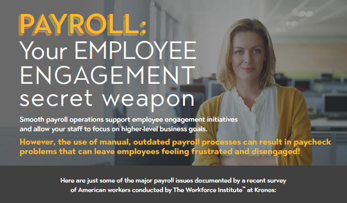 Payroll Employee Engagement Infographic