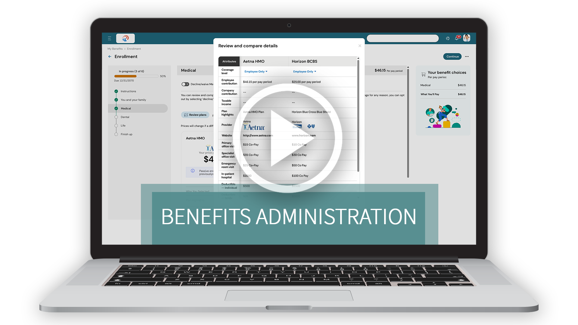 Benefits Administration Software Demo Thumbnail