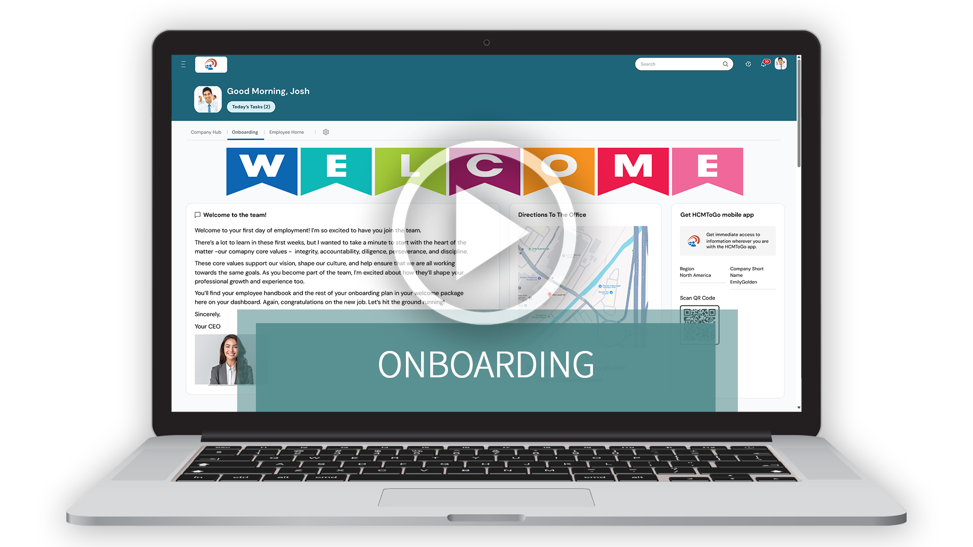 Onboarding Software Demo Video Thumbnail