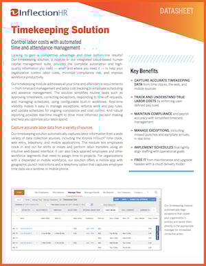 cloud based timekeeping