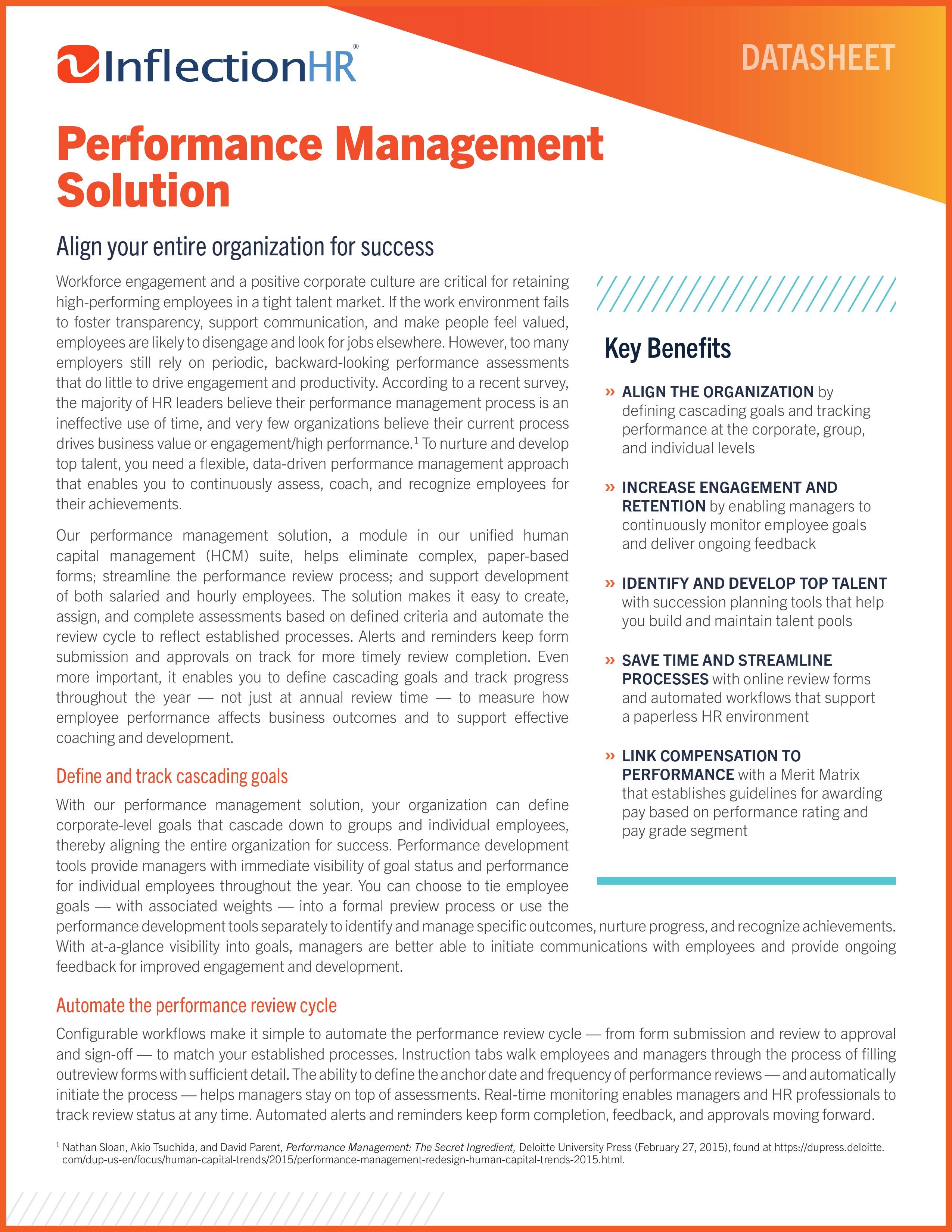 Performance Management Solution | Inflection HR