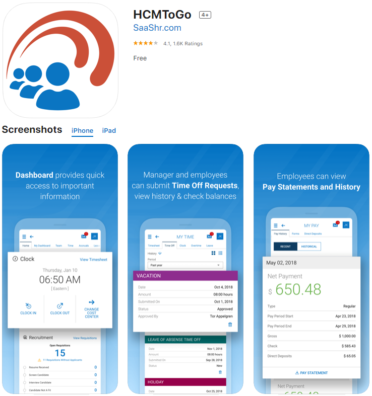 TotalHRWorks mobile app