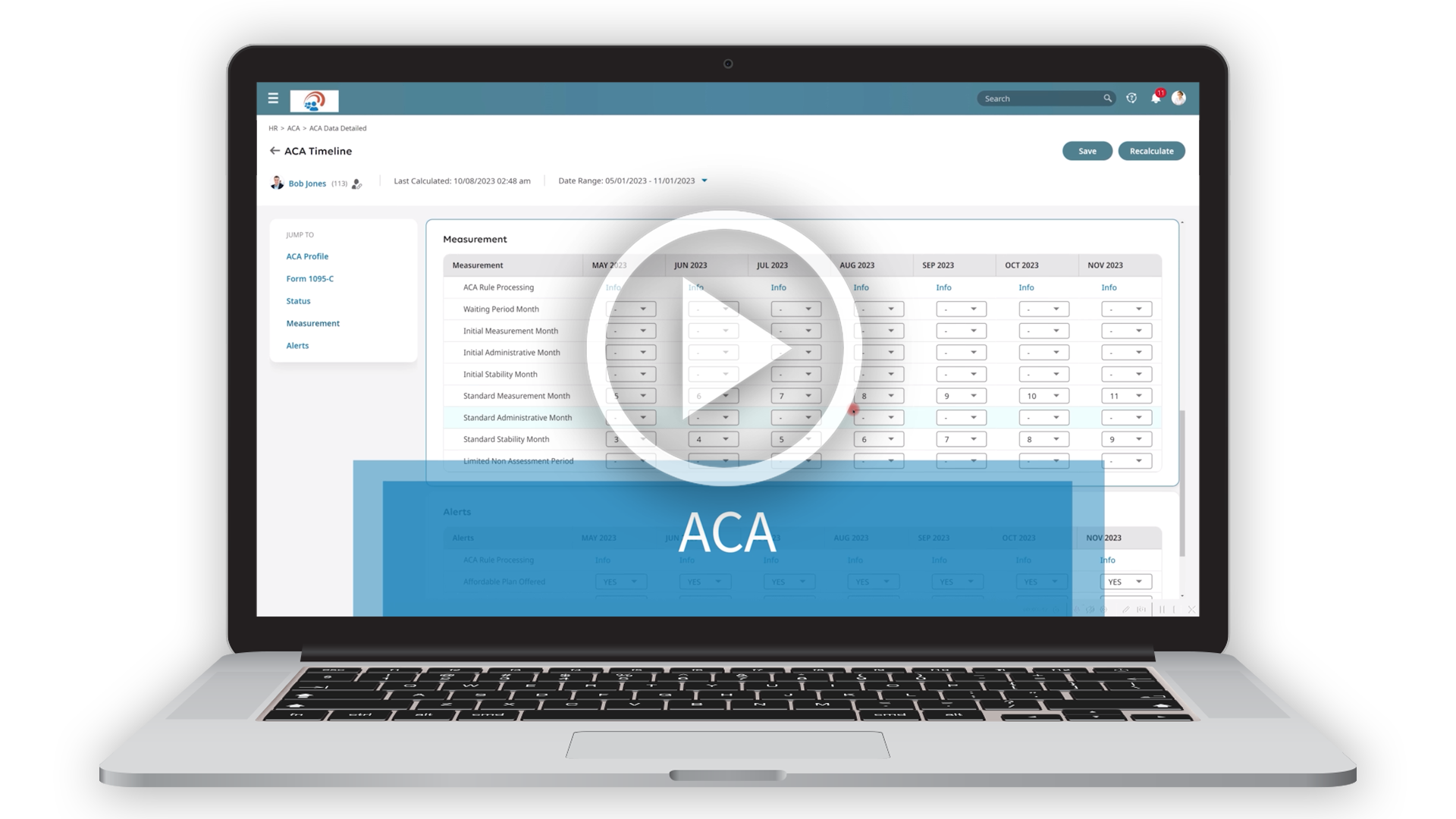 ACA Software Demo